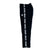 BASS BRIGADE NYLON TRACK PANTS - BLACK