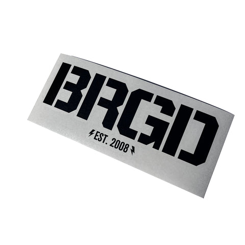 BRGD LOGO DECAL S - Black