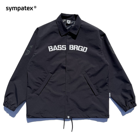 BASS BRIGADE SYMPATEX COACH JACKET - BLACK