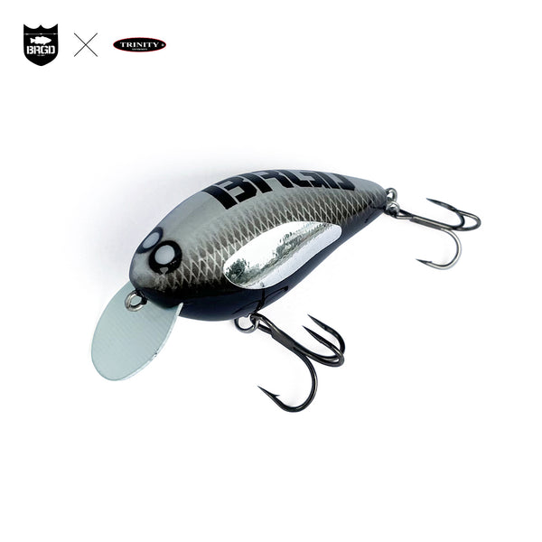 Trinity Custom Baits x BASS BRIGADE SAG CRANK Round - Black