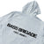 BASS BRIGADE ANORAK JACKET - SILVER GREY/BLACK