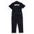 BASS BRIGADE SHORT SLEEVE COVERALLS - BLACK