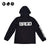 BRGD SHIELD DRY FULL ZIP HOODIE - BLACK/WHITE