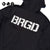 BRGD SHIELD DRY FULL ZIP HOODIE - BLACK/WHITE