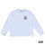 BRGD CIRCLE LOGO ELITE DRY L/S TEE - WHITE