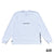 BRGD CIRCLE LOGO ELITE DRY L/S TEE - WHITE