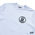 BRGD CIRCLE LOGO ELITE DRY L/S TEE - WHITE