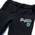 BRGD BB LOGO TECH PANTS - BLACK/MINT