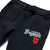 BRGD BB LOGO TECH PANTS - BLACK/RED