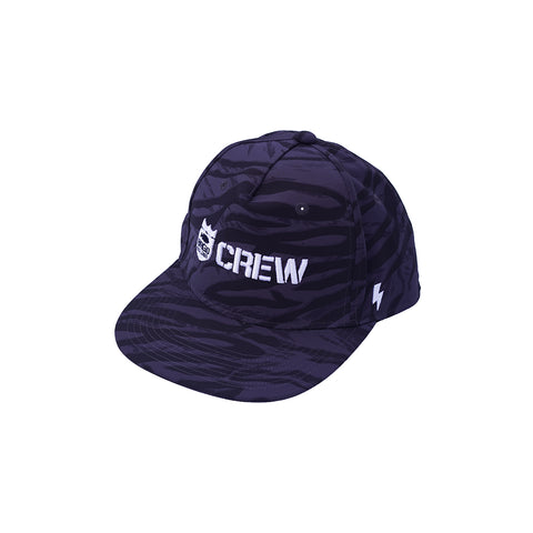 SHIELD CREW SNAPBACK HAT - BLACK CAMO