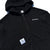 BRGD WAFFLE ZIP HOODIE - BLACK