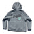 BRGD BB TECH FULL ZIP HOODIE - GREY/MINT