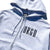 BRGD ZIP HOODIE - ASH