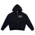 BRGD ZIP HOODIE - BLACK