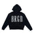 BRGD ZIP HOODIE - BLACK