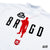 BRGD MAN MOCK NECK ELITE DRY TEE - WHITE/RED/BLACK