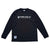 BRGD POND KATAKANA DRY L/S TEE - BLACK