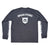BRGD POND BP CHAIN LOGO DRY L/S TEE - GUNMETAL - S