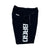 BRGD LOGO BEACH PANTS - BLACK