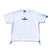 BRGD EMBROIDERY DRAWSTRING TEE - WHITE