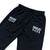 BRGD BOLT NYLON PANTS - BLACK/WHITE