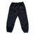 BRGD EMBROIDERY NYLON PANTS - BLACK/BLACK