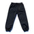 BRGD EMBROIDERY NYLON PANTS - BLACK/BLACK