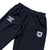 BRGD EMBROIDERY NYLON PANTS - BLACK/WHITE