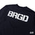 BRGD STANDARD LOGO ELITE DRY L/S TEE - BLACK