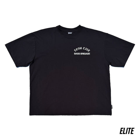 LONG LIVE BRGD ELITE DRY TEE - BLACK/WHITE