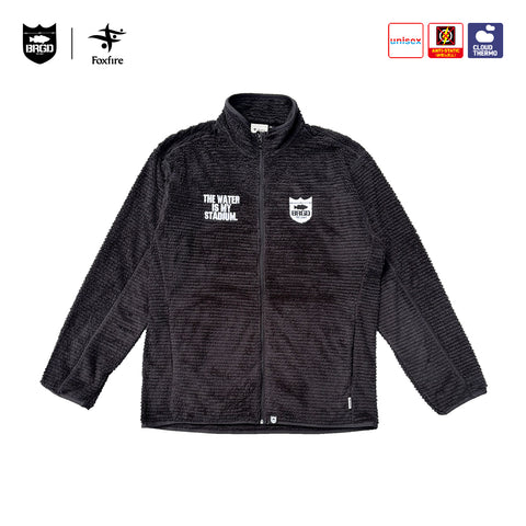 Foxfire × BASS BRIGADE CLOUD THERMO FULL ZIP - CHARCOAL