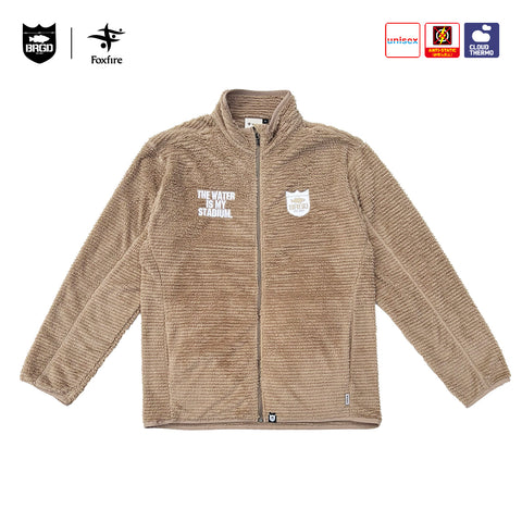 Foxfire × BASS BRIGADE CLOUD THERMO FULL ZIP - MOCHA
