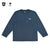 Foxfire × BASS BRIGADE SC PLANER CREW-NECK - NAVY