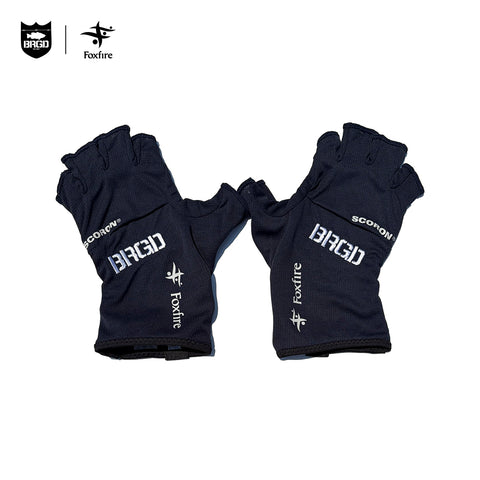 Foxfire × BASS BRIGADE SC DOT-ON HALF GLOVES - NAVY