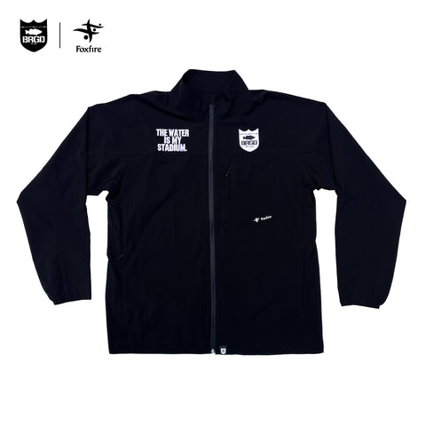 Foxfire × BASS BRIGADE STASH LITE JACKET - BLACK