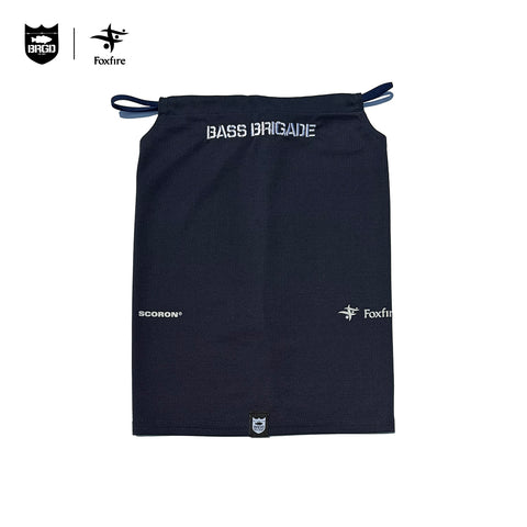 Foxfire × BASS BRIGADE SC DOT-ON FACE MASK - NAVY