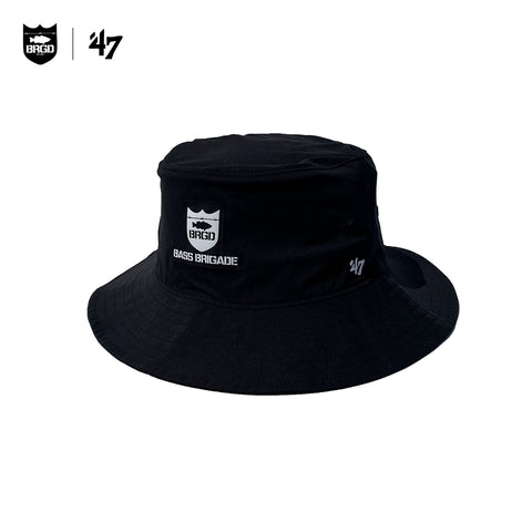 `47 × BASS BRIGADE Solotex Adventure Hat - BLACK