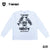 GAN CRAFT × BASS BRIGADE ELITE DRY L/S TEE - WHITE