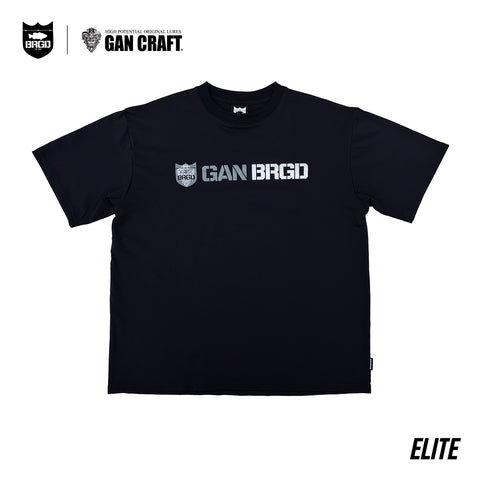 GAN CRAFT × BASS BRIGADE ELITE DRY TEE - BLACK