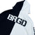 BRGD HALF TECH FULL ZIP HOODY - WHITE/BLACK (HALF)