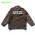 BRGD HU FLEECE JACKET - BROWN/GLOW