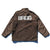 BRGD HU FLEECE JACKET - BROWN
