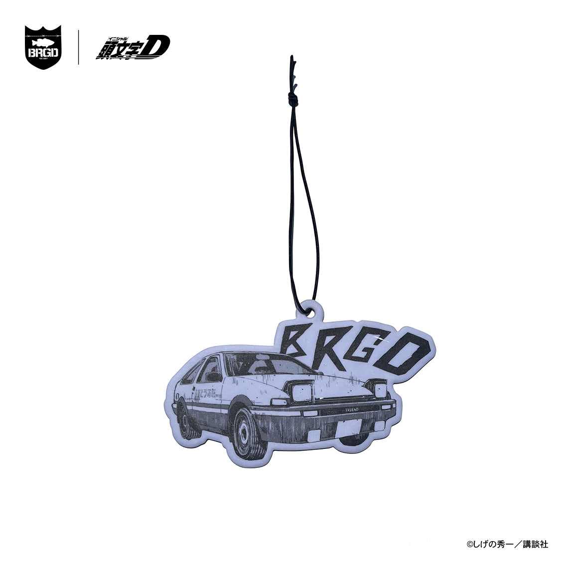 「頭文字D × BASS BRIGADE」 AIR FRESHENER - WHITE - Bass Brigade Japan