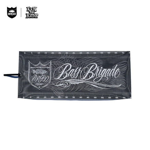 KTF × BASS BRIGADE MESH MEASURE SHEET - BLACK