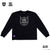 KTF × BASS BRIGADE ELITE DRY L/S TEE - BLACK/WHITE