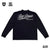 KTF × BASS BRIGADE MOCK NECK ELITE DRY L/S TEE - BLACK/WHITE