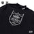 KTF × BASS BRIGADE MOCK NECK ELITE DRY L/S TEE - BLACK/WHITE
