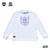 KTF × BASS BRIGADE MOCK NECK ELITE DRY L/S TEE - WHITE/PURPLE