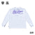 KTF × BASS BRIGADE MOCK NECK ELITE DRY L/S TEE - WHITE/PURPLE