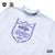 KTF × BASS BRIGADE MOCK NECK ELITE DRY L/S TEE - WHITE/PURPLE